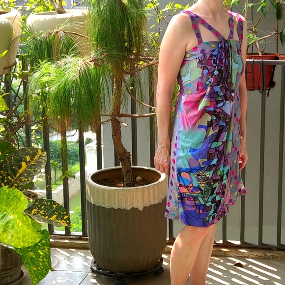 Save The Queen Dresses & Skirts - Save The Qween (Italy) Short Multicolour Dress 🇮🇹